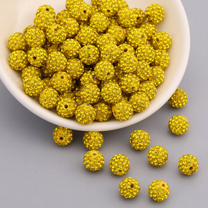 2025 Bán Buôn 4Mm 6Mm 8Mm 10Mm Nhiều Màu Rhinestone Đất Sét Hạt Rhinestone Hạt Cho Bút Đất Sét Hạt Số Lượng Lớn - Product Image 4