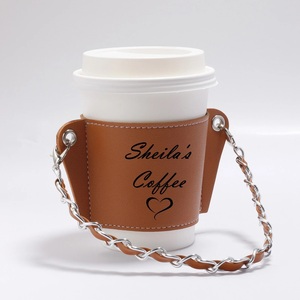 Fascia per Tazza da Caffè <span class=keywords><strong>in</strong></span> Pelle Personalizzata con Stampa UV, Regalo Promozionale per la Festa della Mamma, Ideale per Campagne di Marketing e PR - Product Image 5