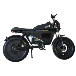 Bicicleta de Montaña Eléctrica de 3000W 60V con Suspensión Completa y Pantalla para Uso Extremo - Product Image 2