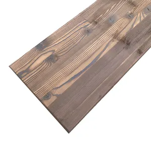 Costruzione di legname e legname per la costruzione di pannelli in legno carbonizzato