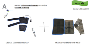 Potongan Harga Peralatan Rehabilitasi Penghilang Rasa Sakit, Pembungkus Kompresi Dingin Es Bahu Sistem Terapi Panas dan Dingin - Product Image 6