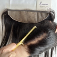 Topper en dentelle HD pour cheveux naturels avec nœuds invisibles pour femmes, postiche à clipser avec ligne de cheveux naturelle, fabricant en gros