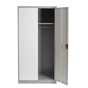 <span class=keywords><strong>Armoire</strong></span> à vêtements <span class=keywords><strong>2</strong></span> <span class=keywords><strong>portes</strong></span>, <span class=keywords><strong>armoire</strong></span> en acier d'<span class=keywords><strong>occasion</strong></span>, <span class=keywords><strong>armoire</strong></span> de rangement en métal pour vêtements - Product Image 6