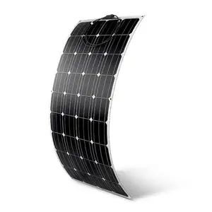 100瓦200瓦300瓦柔性太阳能电池板单光伏模块单晶单太阳能电池板