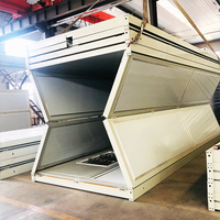 Vorgefertigte Tragbare Faltbare Module Mobile Container-Büros Erschwingliche Wohnbare Falthäuser