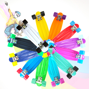 ZHOYA Nouvelle offre de planches à roulettes pour enfants de 22 pouces, planches à roulettes pour petits poissons, jouets pour enfants - Product Image 1