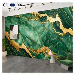 <span class=keywords><strong>2023</strong></span> panneau de cristal de carbone fibre de charbon de bois de bambou décoration murale du hall de l'hôtel - Product Image 1