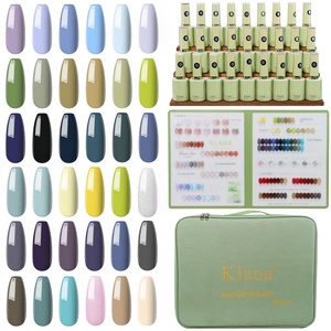 Set de 80 Colores de Esmalte de Gel Sólido No Tóxico - Esmalte de Uñas UV/LED Blanqueador para Salón, Suministros Profesionales para Arte de Uñas - Product Image 1