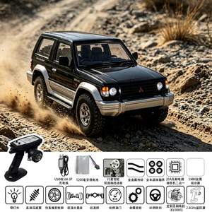 LD1297 PRO 2026 New 2.4G 1/14 Scale 4WD <b>RC</b> Rock Crawler Brushless <b>RC</b> Off Road Car With All Independent <b>Control</b> LED Lights Hobby - Product Image 6