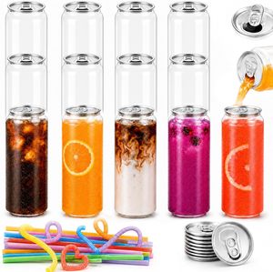 Prix de gros, logo personnalisé, boîtes en PET transparentes avec couvercles pour jus, boissons, gâteaux, bouteilles, emballages en plastique - Product Image 1