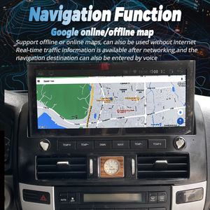 12.3 "cho Toyota Prado lc120 <span class=keywords><strong>VX</strong></span> GX 2.7 4.0 2003 2010 <span class=keywords><strong>Android</strong></span> 12 Car GPS navigation tự động đa phương tiện Video Player không dây Carplay - Product Image 3
