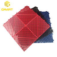 Gmart - Jaula de Plástico para Cerdos y Conejos, Alfombrillas de Plástico, Piso de Listones, Equipo de Porquería de Plástico, Malla de Alambre, Piso para Cabras