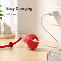 Jouet interactif pour chats, balle électrique automatique rechargeable, simple et intelligente, pour le sport et le mouvement