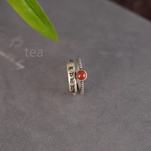 Estos anillos de moda neo-chinos combinan tradición y modernidad perfectos para festivales tradicionales o moda diaria - Product Image 3