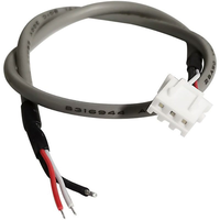 Kabel Audio Terlindung Ujung Tunggal Tembaga Murni 2-Core XH2.54-3P Kabel Ekstensi Terminal untuk Mesin Papan Preamp Amplifier DIY