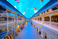 Écran LED de plafond, mur vidéo, affichage pour utilisation intérieure/extérieure, publicité dans les centres commerciaux, panneau LED couleur pleine