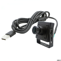 [Lente opcional] 1/4 "CMOS 1280*720 34*34mm Color USB Cámara cuadrada Lux 0,1 1.0MP ALTA VELOCIDAD para máquina de asistencia Focal fijo - Product Image 3