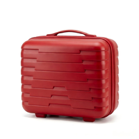 Valise miniature incassable en PP, coque rigide de qualité supérieure, trousse de toilette de luxe, sac cosmétique léger, organiseur de maquillage de voyage, unisexe