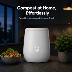 Machine à Compostage des Déchets Alimentaires Sans Odeur, Composteur Électrique de Cuisine, Composteur Intelligent WiFi Automatique, Bac à <span class=keywords><strong>Compost</strong></span> 4L pour Comptoir - Product Image 2