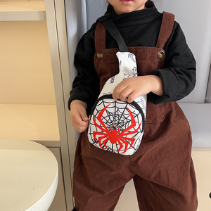 Nuova Borsa a Tracolla per Bambini con Motivo Spider, Leggera e Traspirante, per <span class=keywords><strong>Asilo</strong></span> e Scuola Primaria - Product Image 2