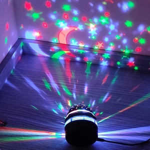Northern Lights USB Plug-In Water Ripple Proyector Lámpara Cielo estrellado Atmósfera Lámpara Pequeña Bola Mágica Linterna Decoraciones para fiestas - Product Image 6