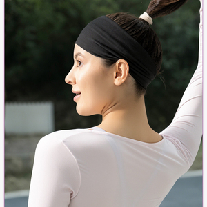 Diadema Antideslizante Original de Alta Elasticidad con Logotipo Personalizable, Diadema <span class=keywords><strong>Deportiva</strong></span> de Nailon de 24*8cm, Accesorios para el Cabello para Yoga - Product Image 5