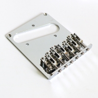 Pont trémolo de guitare double fonction 12 cordes couleur chrome pont de guitare basse pour kits de guitare TL