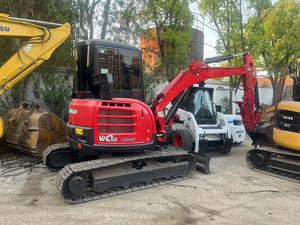 เครื่องขุดขนาดเล็กของ yanmar มือสอง Vic55 Vic80มีสินค้าในสต็อกสภาพดีส่วนประกอบหลักดั้งเดิม - Product Image 3