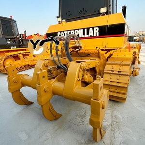 Bulldozer d'occasion puissant à <span class=keywords><strong>prix</strong></span> avantageux en stock usine Yishun – Bulldozer sur chenilles CAT d'occasion, modèles CATD6G et CATD10 en promotion - Product Image 6