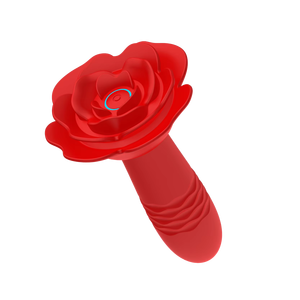 Rose Brand Telescopic <b>Vibration</b> Anal Plug Backyard Masturbator Sex Toys for Male and Female <b>Vibrators</b> Supplies - Product Image 2