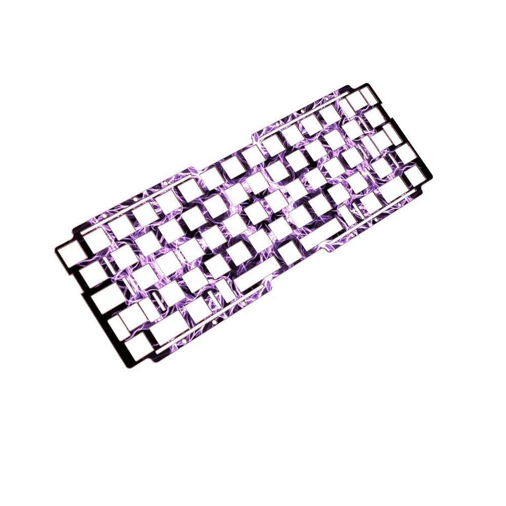 Sarung Keyboard mesin CNC fabrikasi suku cadang kustom logam mulia aluminium logam diproses oleh mesin