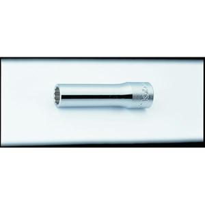 Koken-4305M-10 1/2 ''ซ็อกเก็ตแบบหลายเหลี่ยมเมตริกลึก-ซ็อกเก็ตมือ4991644077731ของจีน1/2" - Product Image 1