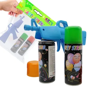 Großhandel Party String Spray Spray dumme String Gun Party verrückte String Spray