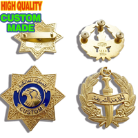 Placa Metálica 3D Personalizada para Gorras con Visera - Placa Profesional con Cierre de Rosca - Insignia de Uniforme de Aleación de Zinc