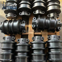 AITRUI Hitachi EX1200-6 Track Roller for Mining Excavator Undercarriage Heavy Duty Lower Roller for Quarry Work for Fleet Repair
