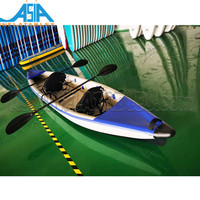 Ensemble de Kayak gonflable pour adultes, bateau de pêche, dérive, plongée sous-marine, avec pompe à Air, pour 2 passager