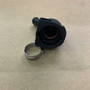 หัวต่อท่อน้ำหล่อเย็น BMW X3 X1พลาสติกสีดำ X5 X7อะไหล่เทอร์โบชาร์จเจอร์ - Product Image 3