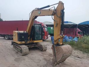 Mini-excavatrice sur chenilles Caterpillar 307.5 d'occasion de 7,5 tonnes à bas prix, avec moteur C2.4T, PLC et moteur de haute qualité - Product Image 2