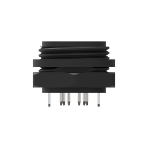 Conector Mini Din 6PIN Hembra DIP Anticorrosión con Bloqueo Trasero Chapado en Latón - Product Image 6
