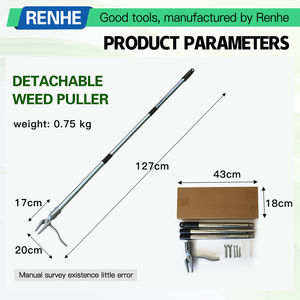 Đứng lên Weed puller Claw thép Hướng dẫn sử dụng làm cỏ đầu thay thế Vườn đào cỏ xẻng có thể tháo rời Weed puller - Product Image 2