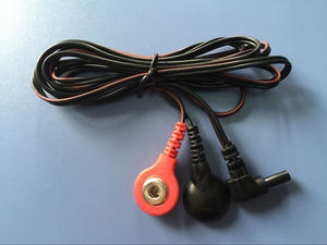Fil de plomb d'électrode d'adaptateur de Snap de compatibilité universelle pour le dispositif de la machine <span class=keywords><strong>TENS</strong></span> EMS - Product Image 6