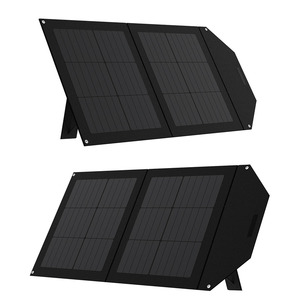 פאנל סולארי נייד 100W 200W 300W, גנרטור סולארי, פאנל סולארי מתקפל, מטען סולארי עם DC, תואם ל- Jackery/EcoFlow/<span class=keywords><strong>Bluetti</strong></span> - Product Image 4