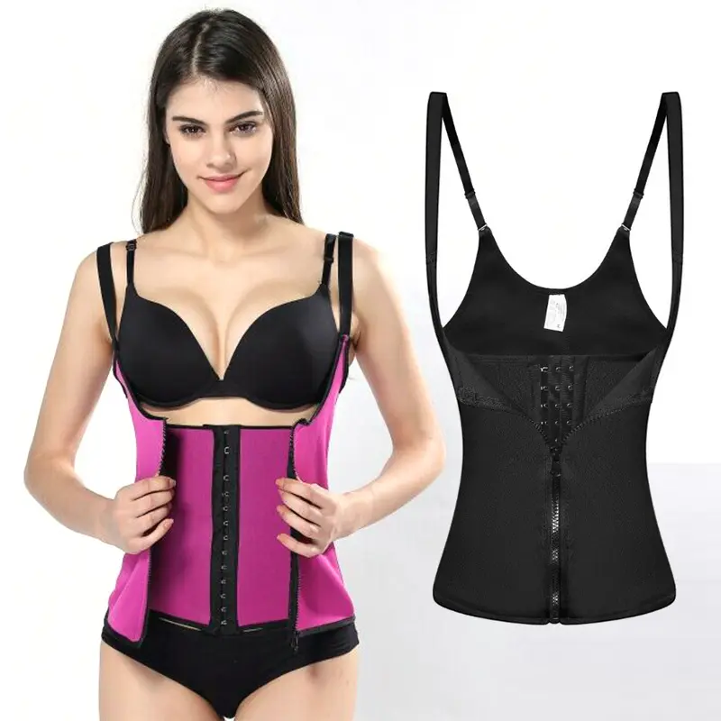 Bán Buôn Latex Body Slimming Doublle Đẩy Biểu Tượng Tùy Chỉnh Eo Huấn Luyện Viên Corset