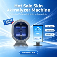 Analizador de Piel X con Pantalla Táctil, Instrumento de Diagnóstico, Almacenamiento Ilimitado en la Nube, Herramienta de Evaluación Facial Multidimensional
