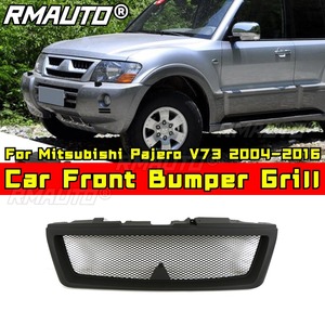 Parrilla Delantera para Mitsubishi Pajero V73 2004-2016, Parrilla Deportiva, Kit de Carrocería, Accesorios para Auto - Product Image 2