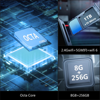Nouvelle tablette PC Android 13 avec écran 3D stéréoscopique sans lunettes de 12 pouces, affichage holographique à effet de profondeur parallaxe, processeur octa-core 2,0 GHz, batterie 7000 mAh