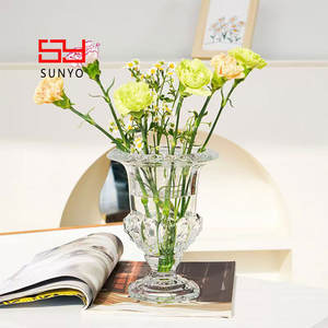 Grand Designer Wedding Decoration High Quality Factory Wholesale Nordic Glass &amp; Crystal <strong>Vases</strong> - Product Image 2