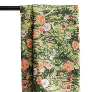 도매 민들레 폴리에스터 면사염색 자카드 브로케이드 원단 내마모성 헤비웨이트 플로럴 패턴 - Product Image 5