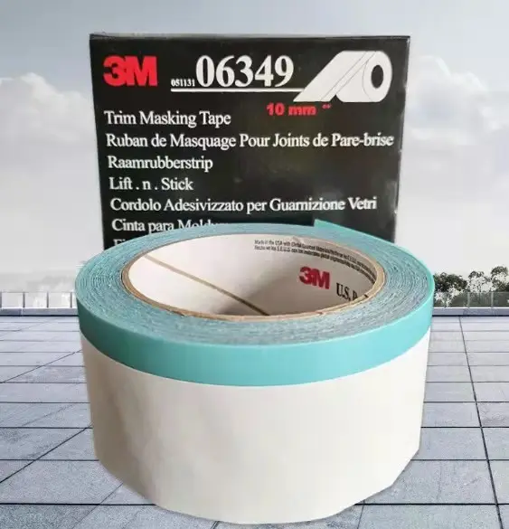 Hoge Temperatuur Blauw 3 M 4737T 06349 Huisdier Pvc Fijne Lijn Rubber Trim Automotive Schilderen Masking Tape