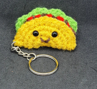 Positive Häkel-Taco-Geburtstagsgeschenke: Emotionale, inspirierende und stärkende Häkelpuppen – Positives Geschenk für den Abschluss, Mütter und Lehrer